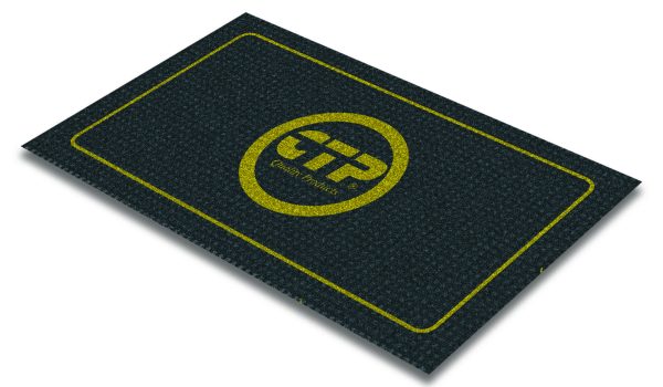 Black Carpet with CTP Logo 36 x 60 in