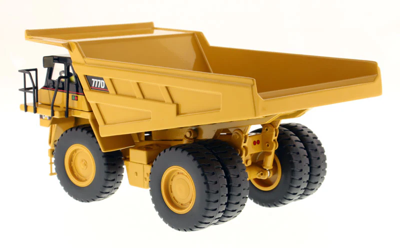 CAT777D Off Highway Trck シルバーメタリック50:1 CAT 777D Off-Highway Truck 1/50 Scale Diecast Model