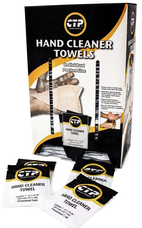 Hand Cleaner Towel (Sold In Packs Of 100)