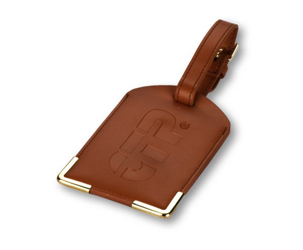 Brown Luggage Tag