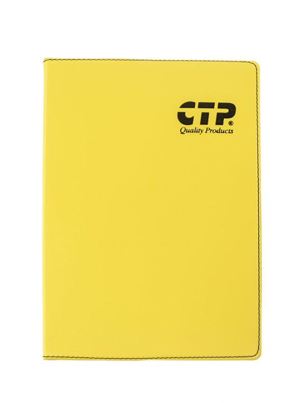 Yellow Leather Notebook