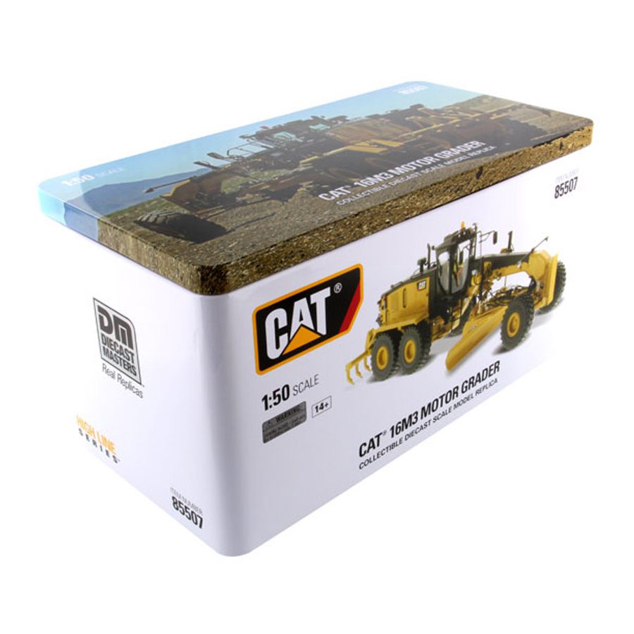CAT 16M3 MOTOR GRADER 1/50スケール CAT 16M3 MOTOR GRADER 1:50 - CTP Store