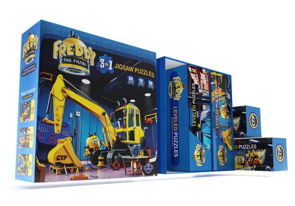 Freddy Puzzle 3 in 1